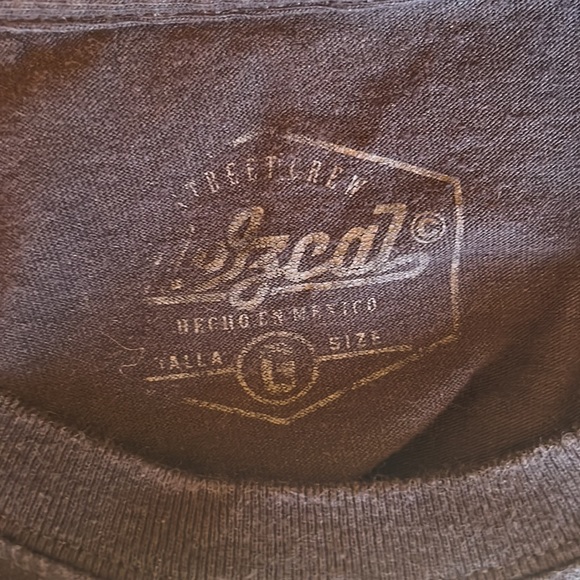 Metzcal Mexican street crew street wear graffiti and lady graphic t-shirt size L - Picture 6 of 7